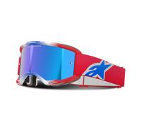 Alpinestars Vision 5 Corp MX Goggles Red/White/Blue Red,White,Blue