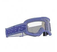 Alpinestars Vision 5 Goggles - WORDMARK - Purple w/Clear Lens