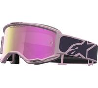 Alpinestars Vision 5 Rora Mirror Motocross Goggles, grey/pink, One size