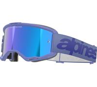 Alpinestars Vision 5 Wordmark Mirror Motocross Goggles, purple, One size