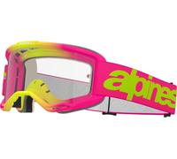 Alpinestars Vision 5 Wordmark Motocross Goggles, hotpink, One size