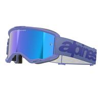 Alpinestars Vision 5 Wordmark Mirror Motocross Goggles, purple, One size