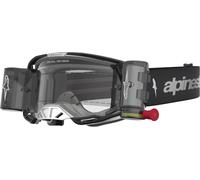 Alpinestars Vision 8 Amber Off-road Goggles With Roll-off System Black Clear