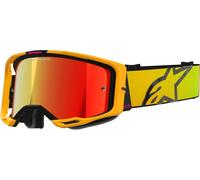 Alpinestars Vision 8 Corp Mirror Motocross Goggles, yellow, One size
