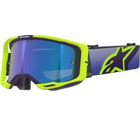 Alpinestars Vision 8 Corp Motocross Goggles, purple/yellow