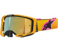 Alpinestars Vision 8 Corp Motocross Goggles, yellow/orange