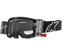 Alpinestars Vision 8 Corp Roll-Off Motocross Goggles, black, One size