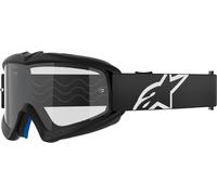 Alpinestars Vision Corp Clear Youth Motocross Goggles, black, One size
