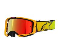 §Alpinestars Vision 8 Corp MX Goggles Yellow-Pink-Mirror Red§