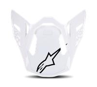 Alpinestars Visor S-M10 22 Sol White Glossy White Glossy