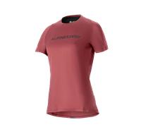Alpinestars A_dura Dri Switch Short Sleeve Jersey Black L Woman L Burgundy