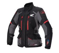 Alpinestars Women Stella Honda Andes V3 Drystar® Jacket Black Tar Gray Bright Red