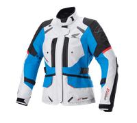 Alpinestars Women Stella Honda Andes V3 Drystar® Jacket Ice Gray Blue Bright Red