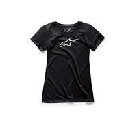Alpinestars Women WOMEN'S AGELESS TEE Jacket - women's ageless tee black, M