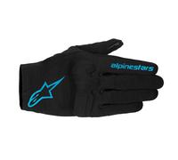 Alpinestars Women's REEF V2 Motorcycle Short Textile Gloves (Black/Hawaiian Ocea