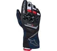 Alpinestars WT-8 GTX waterproof Motorcycle Gloves, black-blue, size XL for Men