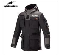 Alpinestars X Diesel Daiji Parka Motorcycle Jacket Water Resistant Touring Black