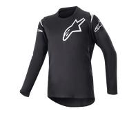 Alpinestars Youth 2023 Racer Graphite Jersey Black Reflective Black, Size: XL