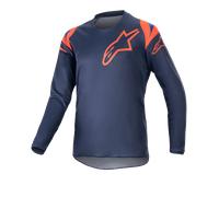 Alpinestars Youth 2023 Racer Narin Jersey Night Navy Hot Orange