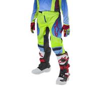 Alpinestars Youth 2024 Racer Hoen Pants Yellow Fluo Blue Night Navy, Size: 26