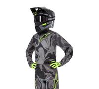 Alpinestars Youth 2024 Racer Tactical Jersey Cast Gray Camo Magnet