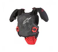 Alpinestars Youth A-5 V2 Chest Protector Black White Red MX Motocross