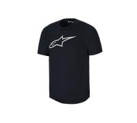 Alpinestars Youth A-Dura Jersey - Short Sleeve Black, Size: M