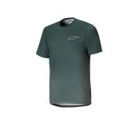 Alpinestars Youth A-Dura Rise Jersey - Short Sleeve Silver Pine, Size: M