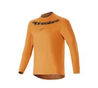Alpinestars Youth A-Dura Rocker Jersey - Long Sleeve Dark Gold, Size: M