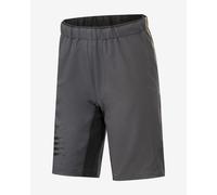 AlpineStars Youth Alps 4.0 Shorts Dark Grey Orange Kids - M