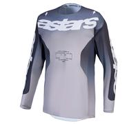 Alpinestars Youth Fluid AMBER MX Jersey (Graystone/Cold Grey/Light Lilac)