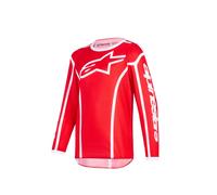 ALPINESTARS Youth Fluid Apex Jersey RED/WHITE 2025 Model