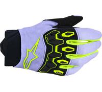 ALPINESTARS Youth Full Bore V2 Gloves PURPLE/YELLOW 2025 Model