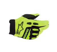 Alpinestars Youth & Kids Full Bore Gloves - Yellow Fluo Black - XS