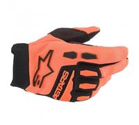 Alpinestars YOUTH KIDS Full Bore MX Motocross Gloves (Orange/Black)