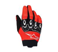 Alpinestars Youth & Kids Full Bore V2 Gloves - Bright Red Black