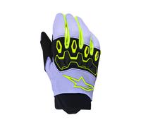 Alpinestars Youth & Kids Full Bore V2 Gloves Purple Yellow Fluo Motocross