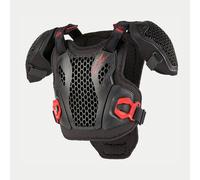 Alpinestars Youth Motocross Chest Armour - Bionic Action (Black/Red)