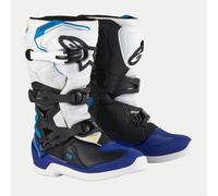 Alpinestars Youth MX Boots - Tech 3S (White/Black/Enamel Blue)