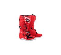 Alpinestars Tech 7S Youth Motocross Boots, red, size 38