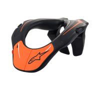 Alpinestars Youth Neck Protector Black/OrangeOnesize Black,Orange