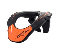 Alpinestars Support Youth Neck Protector, black/orange, One size