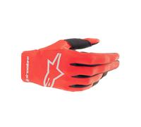 Alpinestars Youth Radar MX Gloves Mars Red Silver Motocross Off-Road MTB Racing
