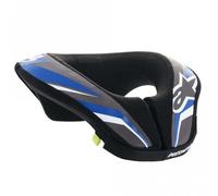 Alpinestars Sequence Youth Motocross Neck Guard, black-blue, size L XL