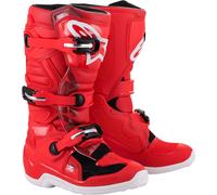 Alpinestars Youth Tech 7s Boots Red White Black