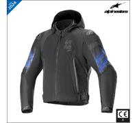 Alpinestars Zaca Air Venom waterproof Motorcycle Textile Jacket, black-blue, size L