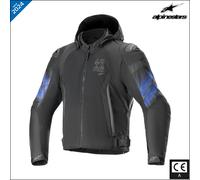 Alpinestars Zaca Air Venom waterproof Motorcycle Textile Jacket, black-blue, size S for Men
