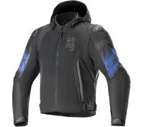 Alpinestars Zaca Air Venom WP Jacket - Black/Electric Blue