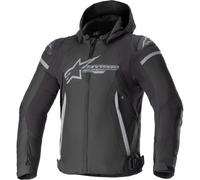 Alpinestars Zaca waterproof Motorcycle Textile Jacket, black/grey, size M