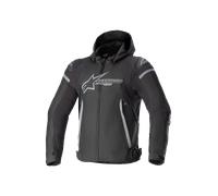 Alpinestars Zaca Waterproof Motorcycle Jacket Black/Dark GreyM Black,Dark Grey